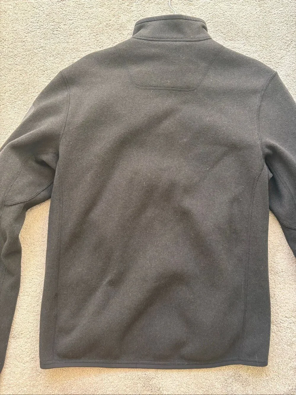 Arc’teryx covert full zip black fleece, outdoors Med